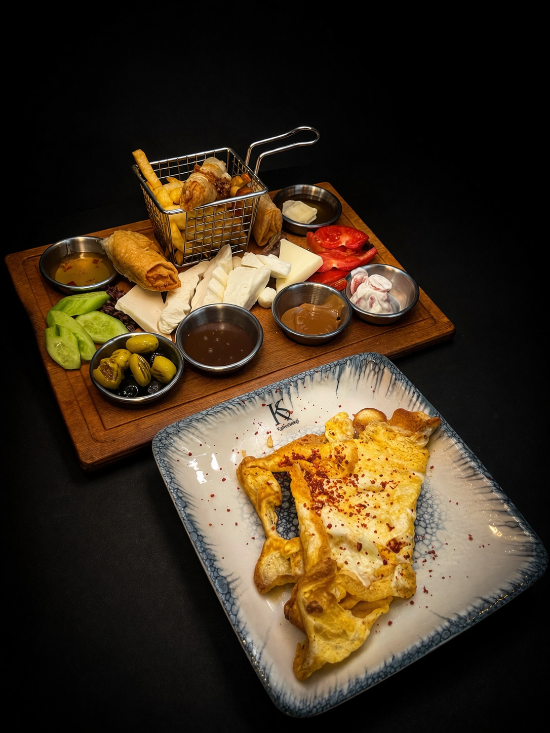 Ayaküstü Kahvaltı Tabağı