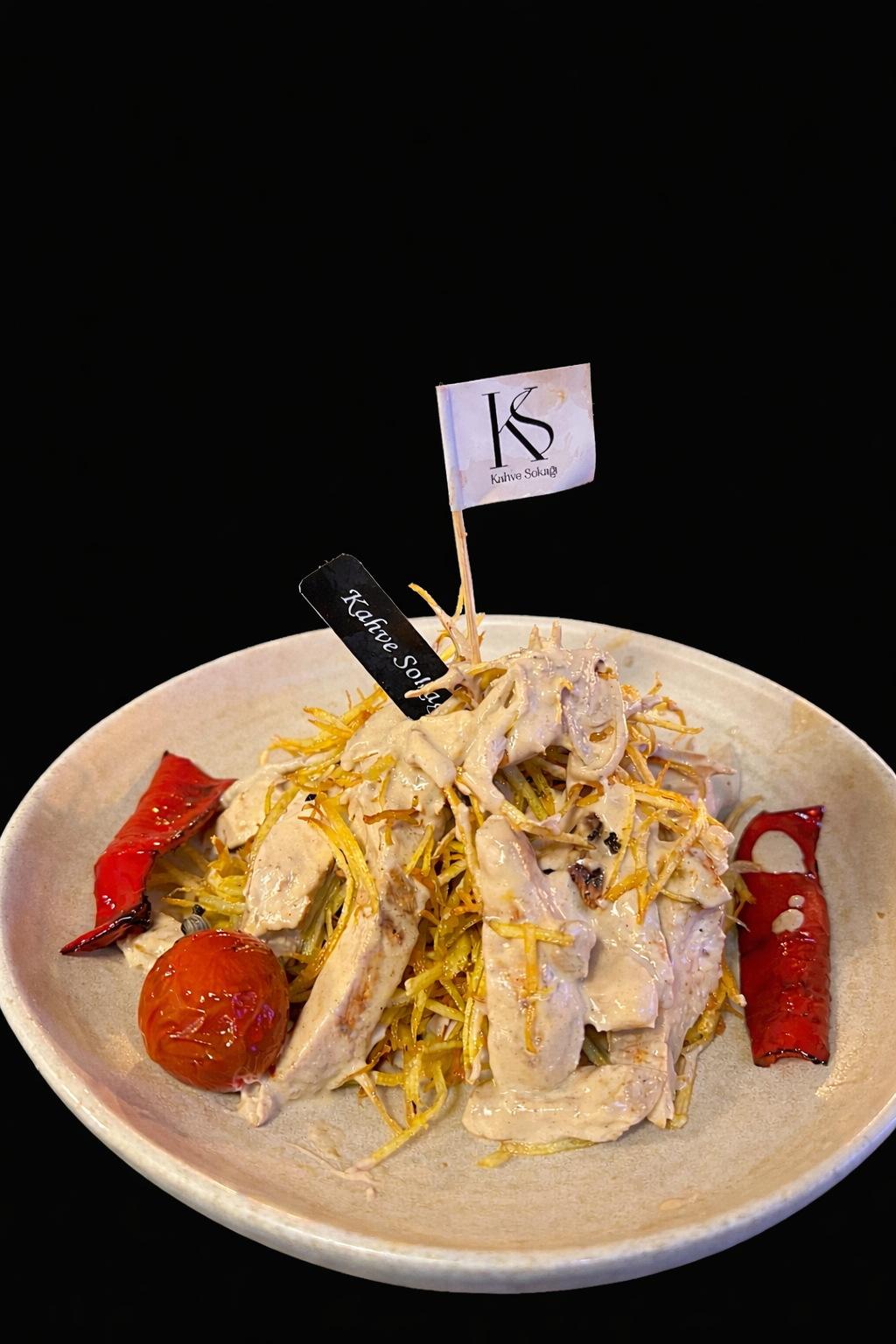 Kremalı Tavuk Çökertme